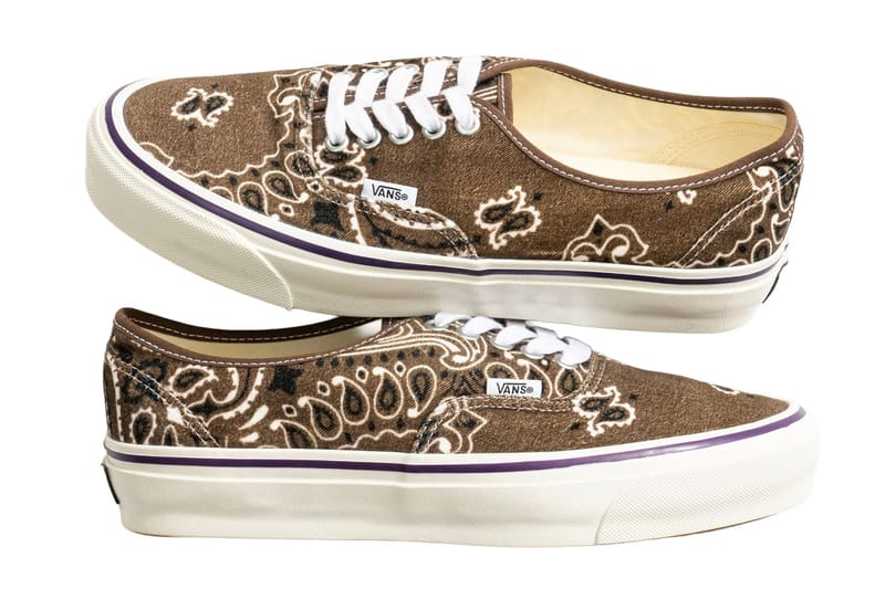 Ron Herman e Vans svelano ufficialmente le nuove Authentic “Paisley”