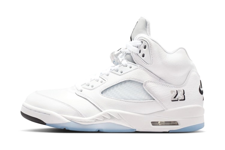 Jordan Brand riporta in scena le Air Jordan 5 "White Metallic" con dettagli OG