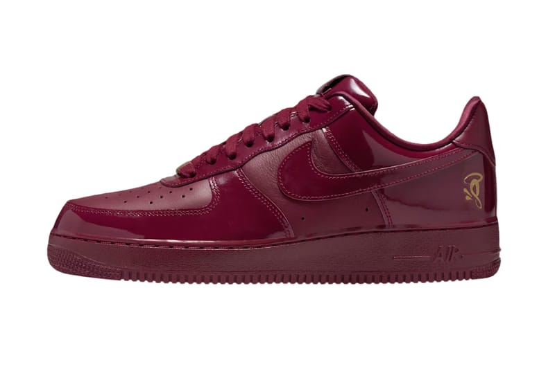 Data di uscita ufficiale per le Syna x Nike Air Force 1 ‘07 “Dark Beetroot and Red Oxide” di Central Cee