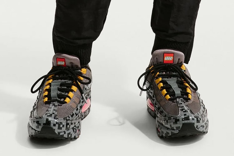 LEGO e Nike costruiscono la divertente Air Max 95 "Brick Pixel"
