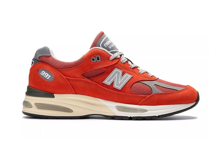 New Balance incendia la scena con le Made in UK 991v2 "Grenadine"