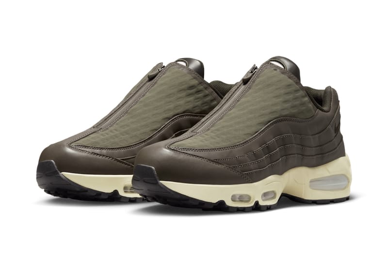 Nike Air Max 95 Big Bubble “Medium Olive” ora con zip integrale