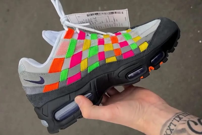 Nike rivoluziona le Air Max 95 con una vivace tomaia Woven "Multicolor"