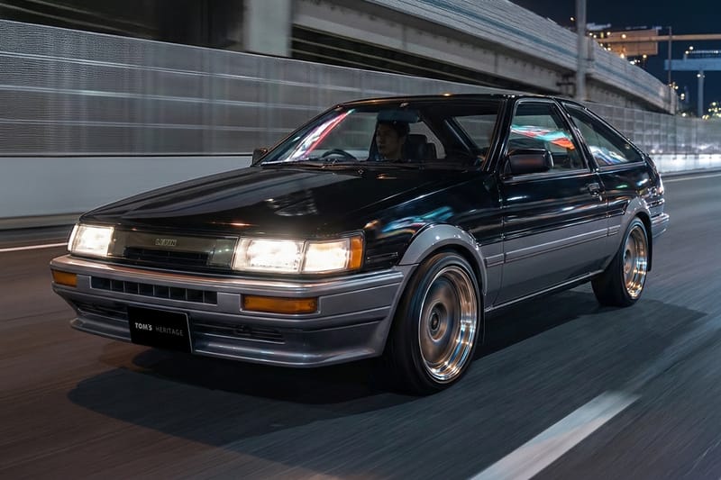 TOM'S Heritage lancia il programma di restauro per Toyota Corolla Levin AE86