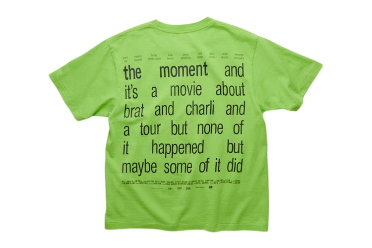A24 e Charli XCX lanciano il merch di “The Moment” in Giappone prima dell’uscita al cinema