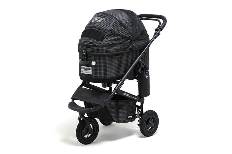 NEIGHBORHOOD x AIRBUGGY PET rivoluzionano il passeggino per animali con tessuto ripstop riflettente