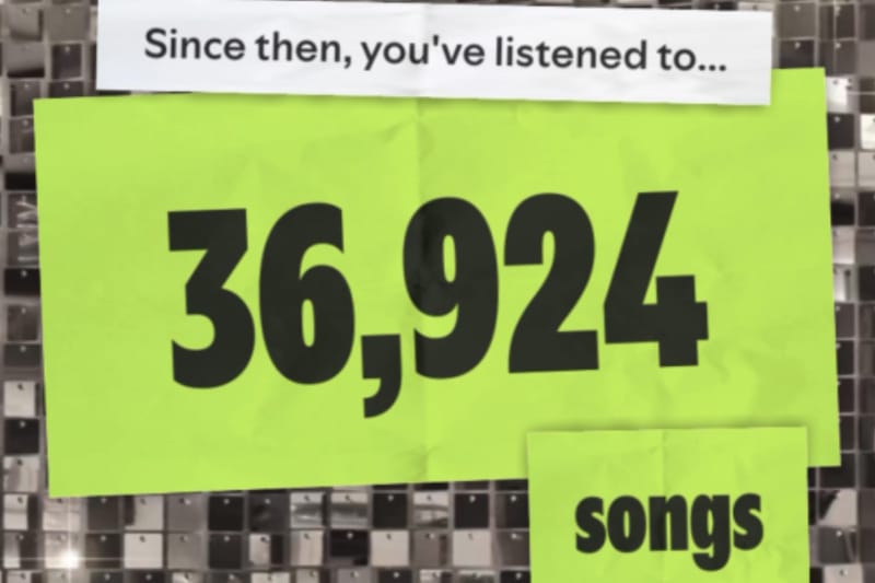 L’esperienza “Spotify 20: Party of the Year(s)” ti svela tutte le tue statistiche di ascolto di sempre