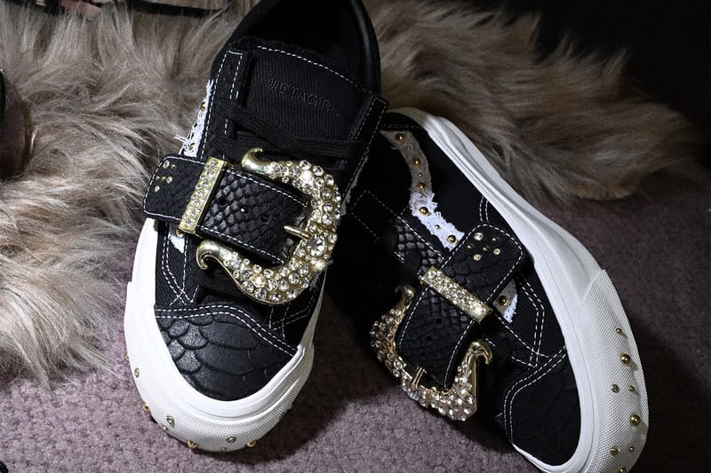 Metagirl Studio dà alle Vans Old Skool 36 un makeover Maximalist: glam ma grintoso