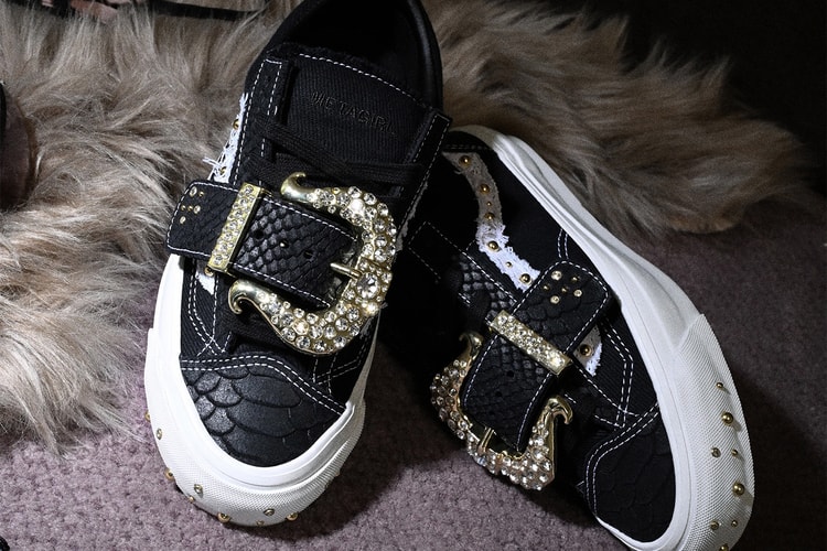 Metagirl Studio dà alle Vans Old Skool 36 un makeover Maximalist: glam ma grintoso