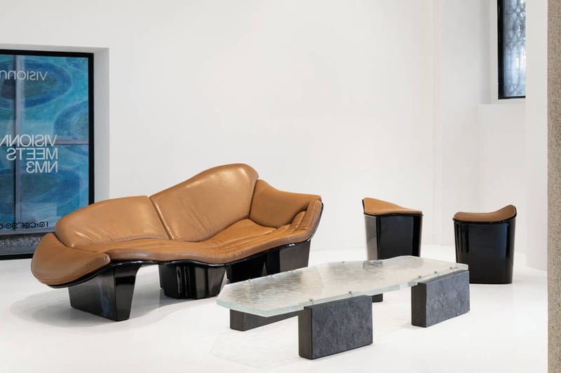 La collezione in nove pezzi di Visionnaire e NM3 nasce dall’architettura