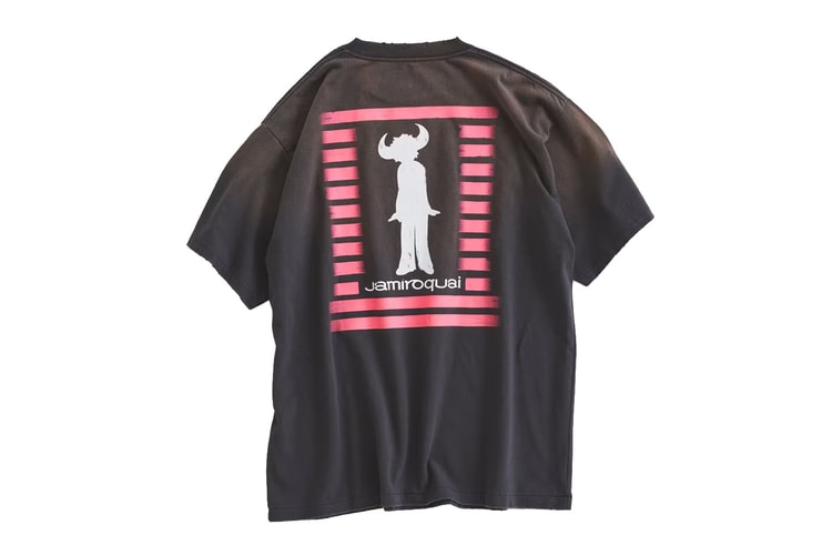 Le T-shirt Fade Print di JOURNAL STANDARD relume x Jamiroquai: ogni colorazione ha la sua tecnologia di stampa esclusiva
