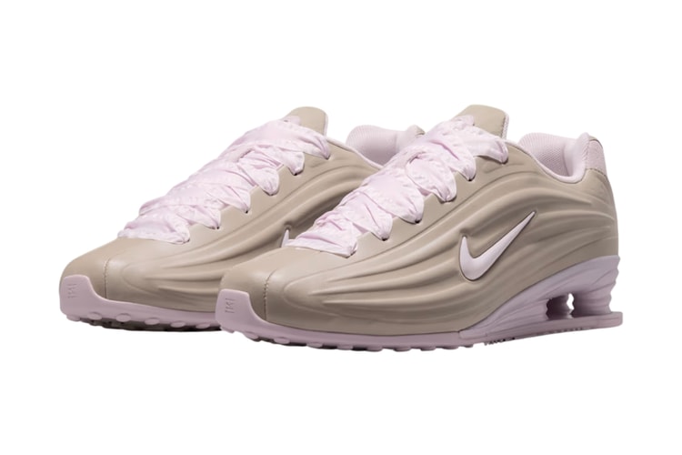 Nike Shox Z si assottiglia e sfoggia lacci a nastro nella colorazione “Enigma Stone”