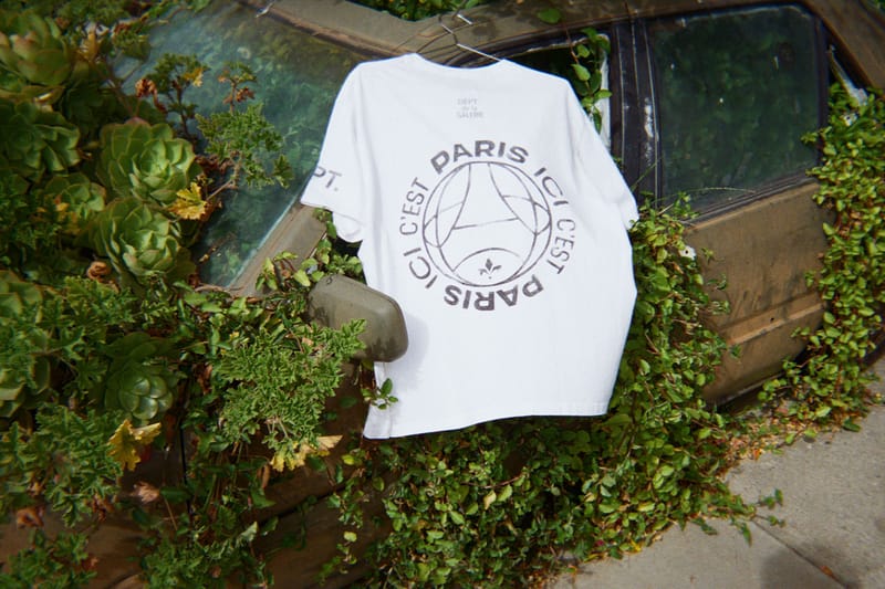 GALLERY DEPT. e Paris Saint‑Germain lanciano la T-shirt “I Love Paris” in edizione limitata