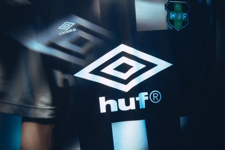 HUF anticipa una maglia da calcio in collab con Umbro