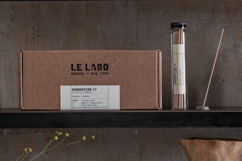 Le Labo lancia la nuova collezione di incensi e il duo mani Santal 33