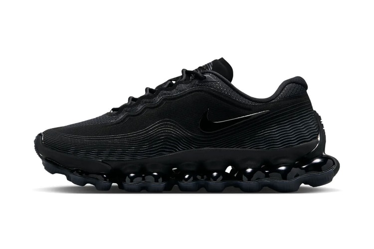 Nike alleggerisce le Air Liquid Max per una stealthy versione “Triple Black”
