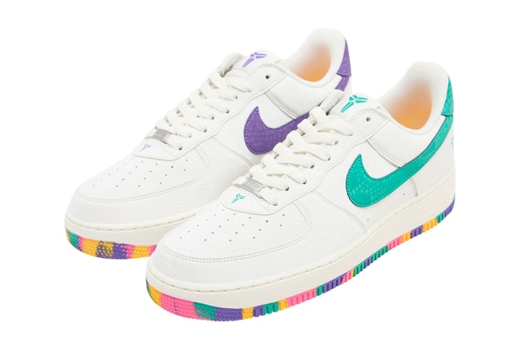 Le Kobe Bryant Air Force 1 Low portano la sua linea off-court nel territorio dei coriandoli