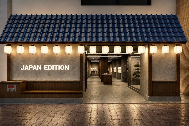 TOKYO BASE apre il flagship JAPAN EDITION artigianale nel cuore di Ginza