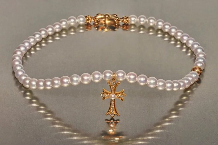 MIKIMOTO e Chrome Hearts insieme per una capsule di gioielli in oro 22 carati
