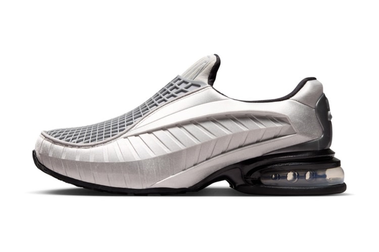 Nike Air Max Dolce: look futuristico in “Metallic Silver”