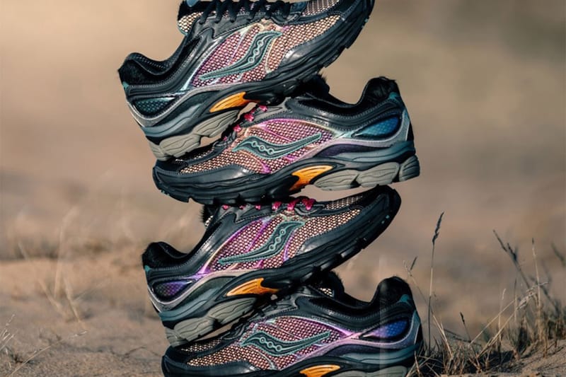 Le sneaker ProGrid Omni 9 “Tara Hawk” di AFEW x Saucony si ispirano a una vespa velenosa