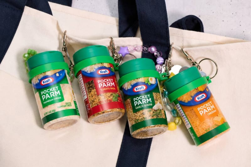 Il Pocket Parm di Kraft trasforma il parmigiano in un bag charm