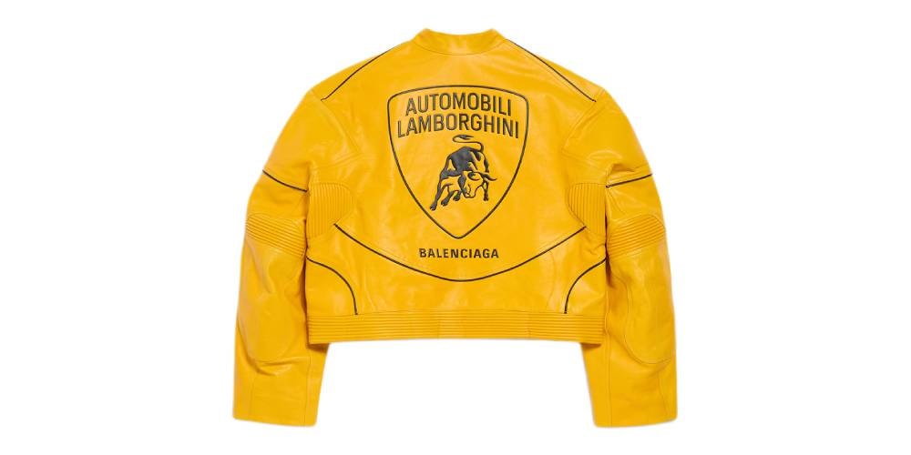 Tw balenciaga automobili lamborghini collaboration collection release info