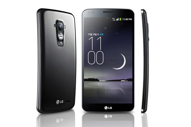 LGの曲面スマートフォン“G Flex”