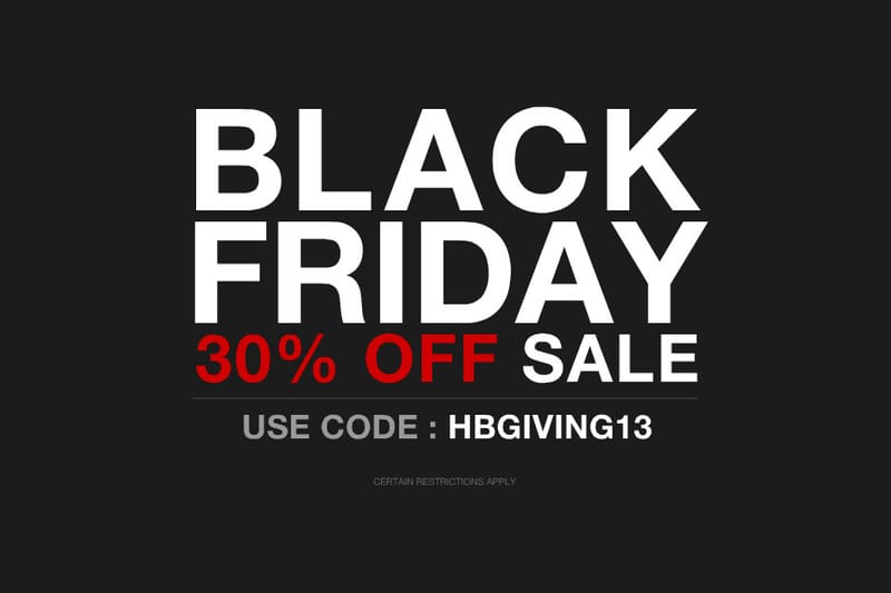 HYPEBEAST Store で全商品が対象の “Thanksgiving Sale” が開催中