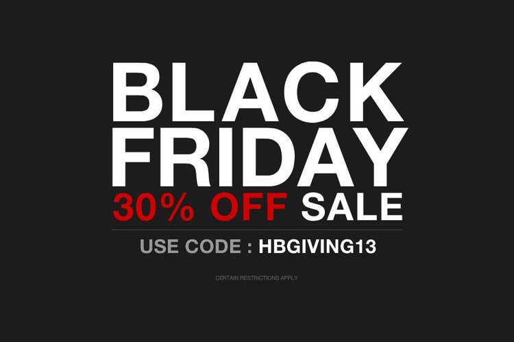 HYPEBEAST Store で全商品が対象の “Thanksgiving Sale” が開催中