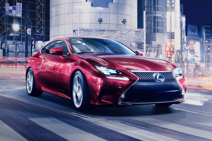 Lexus のスポーツクーペ「RC」が東京モーターショーにて公開