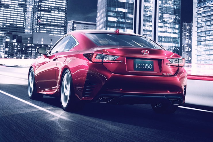Lexus のスポーツクーペ「RC」が東京モーターショーにて公開