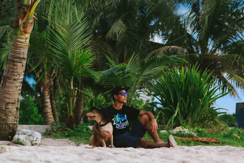 KICKS/HI Guam店の5周年を記念した STUSSY とのカプセルコレクション