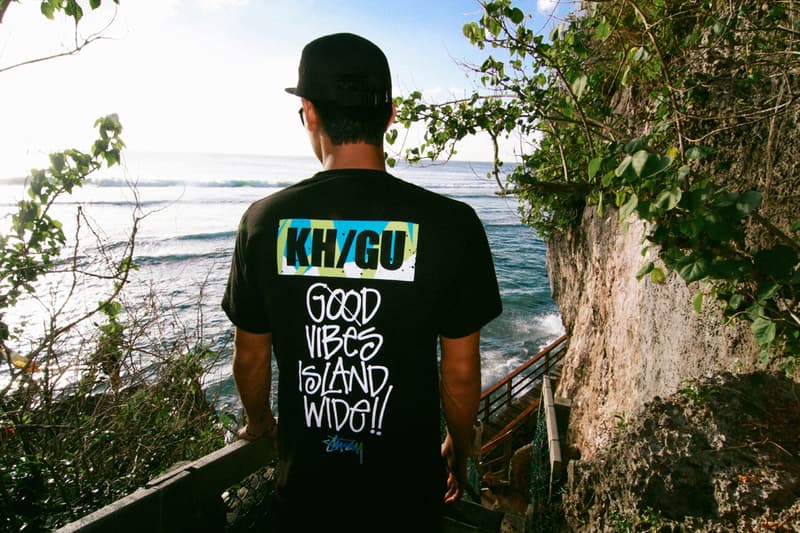 KICKS/HI Guam店の5周年を記念した STUSSY とのカプセルコレクション