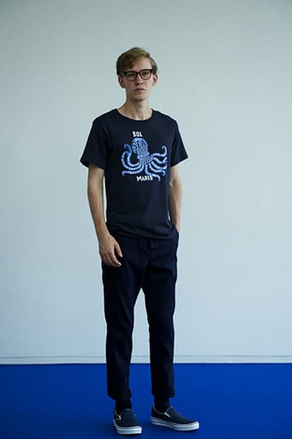 nanamica 2014 Spring “COOL MARINE” ルックブック