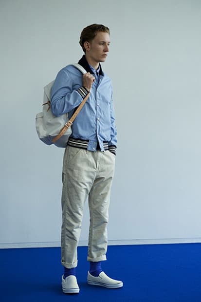 nanamica 2014 Spring “COOL MARINE” ルックブック