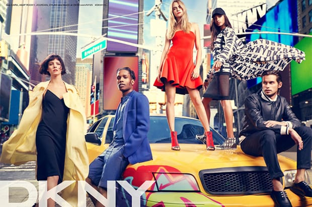 DKNY が最新のキャンペーンビジュアルに「A$AP Rocky」を起用