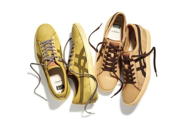COACH x Onitsuka Tiger のコラボによるフットウェアコレクション
