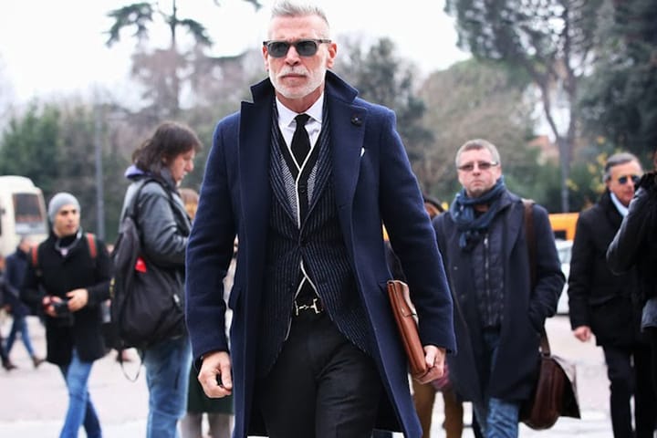 フォトグラファー「NAM」の『Pitti Uomo 85』ストリートスナップ