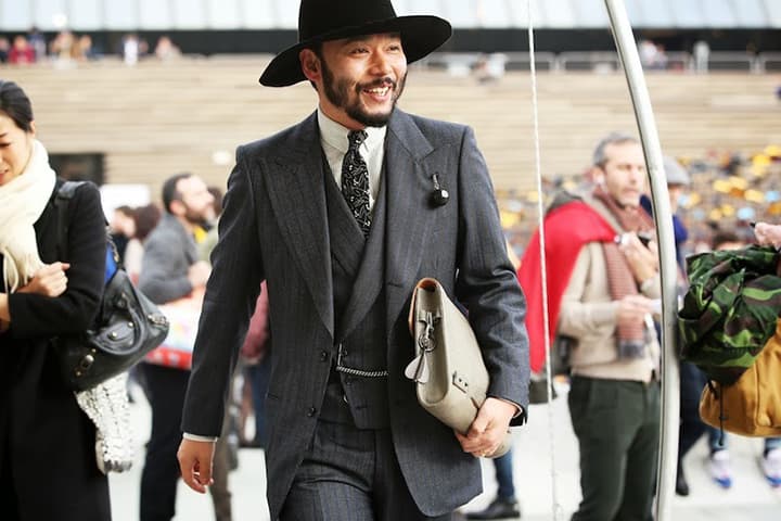 フォトグラファー「NAM」の『Pitti Uomo 85』ストリートスナップ