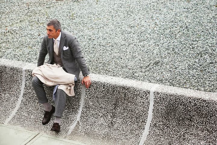 フォトグラファー「NAM」の『Pitti Uomo 85』ストリートスナップ