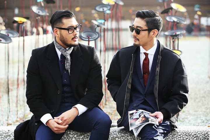 フォトグラファー「NAM」の『Pitti Uomo 85』ストリートスナップ