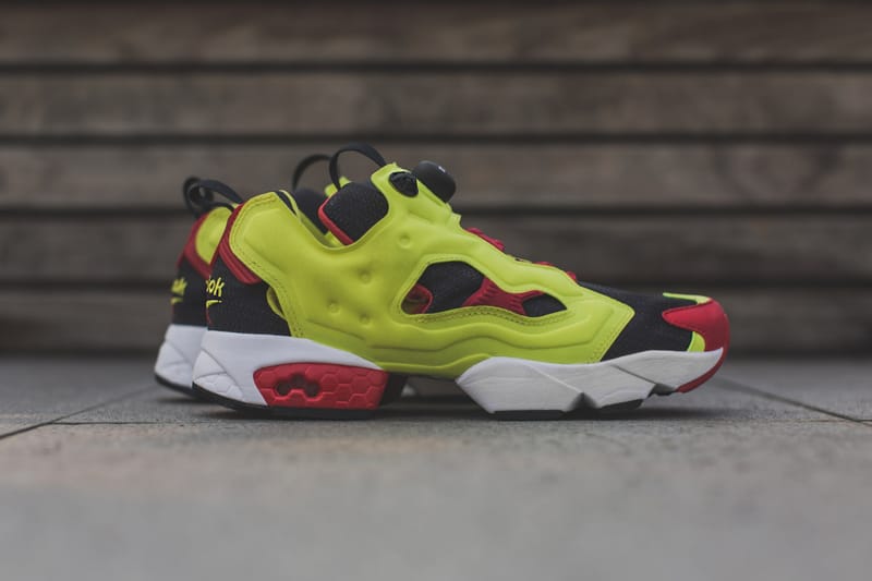 Reebok を代表するスニーカー Instapump Fury のオリジナル “Citron” が復刻