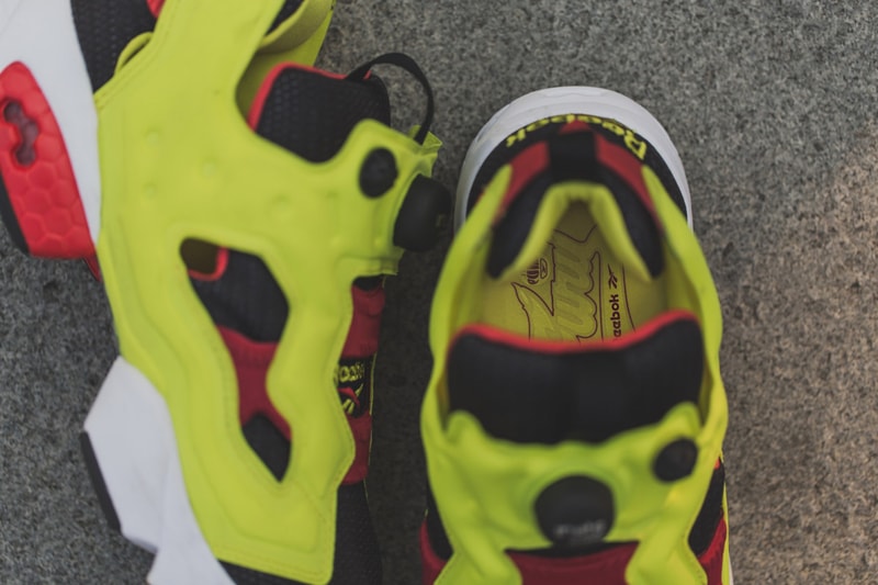Reebok を代表するスニーカー Instapump Fury のオリジナル “Citron” が復刻