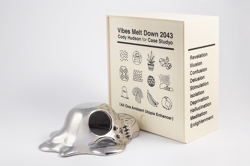Case Studyo のためのコーディ・ハドソン スカルプチュア「Vibes Melt Down 2043」
