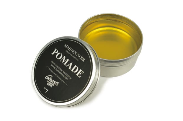 Maiden Noir x Grant's Golden Brand のポマード＆ショートコーム