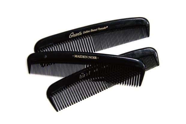 Maiden Noir x Grant's Golden Brand のポマード＆ショートコーム