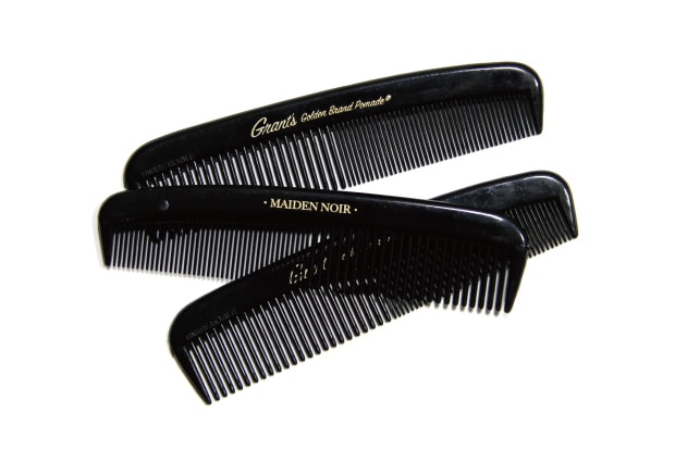 Maiden Noir x Grant's Golden Brand のポマード＆ショートコーム