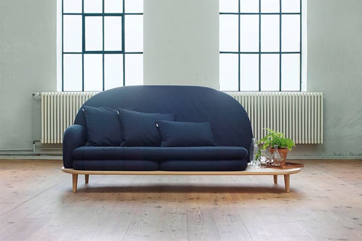 スウェーデンのノート･デザイン･スタジオの手がけるライズソファ