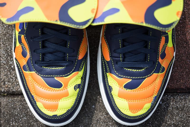 シーズナブルなマルチカラーカモを纏った F.C.R.B. x Nike Tiempo ’94 “Camo”